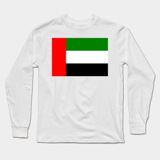 United Arab Emirates flag Long Sleeve T-Shirt